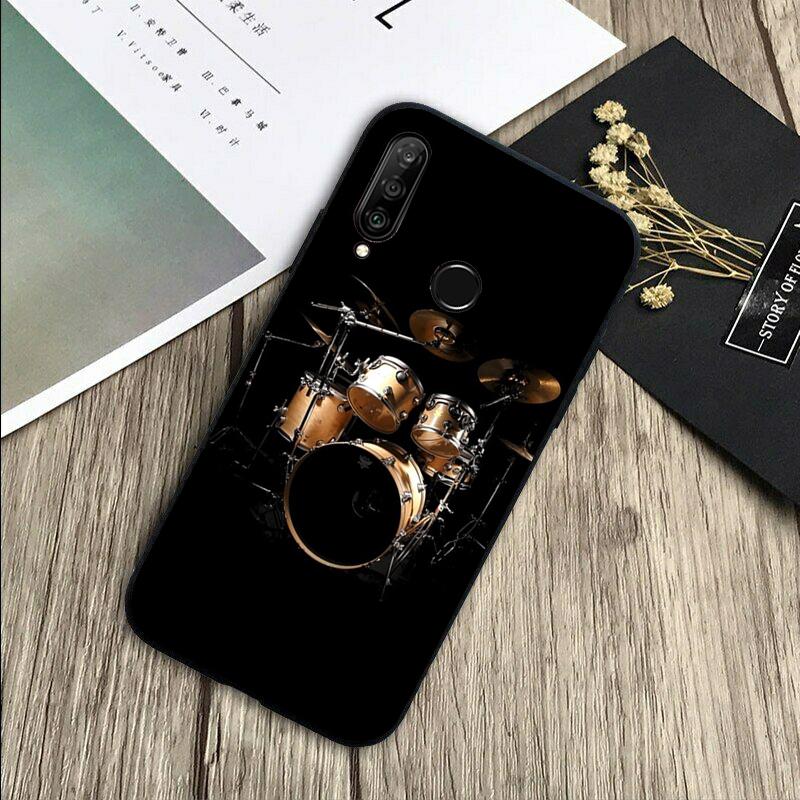 

Musical Drum Drumsticks Drummers For Huawei Nova 8i 11i 12i 12s 9 10 SE Y60 Y70 Y90 Y72 Y73 Y61 Y91 P60 Pro P30 P40 Lite Case Huawei Nova 11i