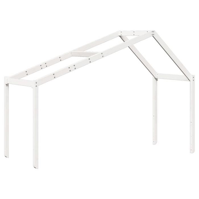 VidaXL Bed Canopy for Children 213x95.5x144.5 Cm Solid Pine Wood, Bed Roof, Bed Canopy for Child, Roof for 846935