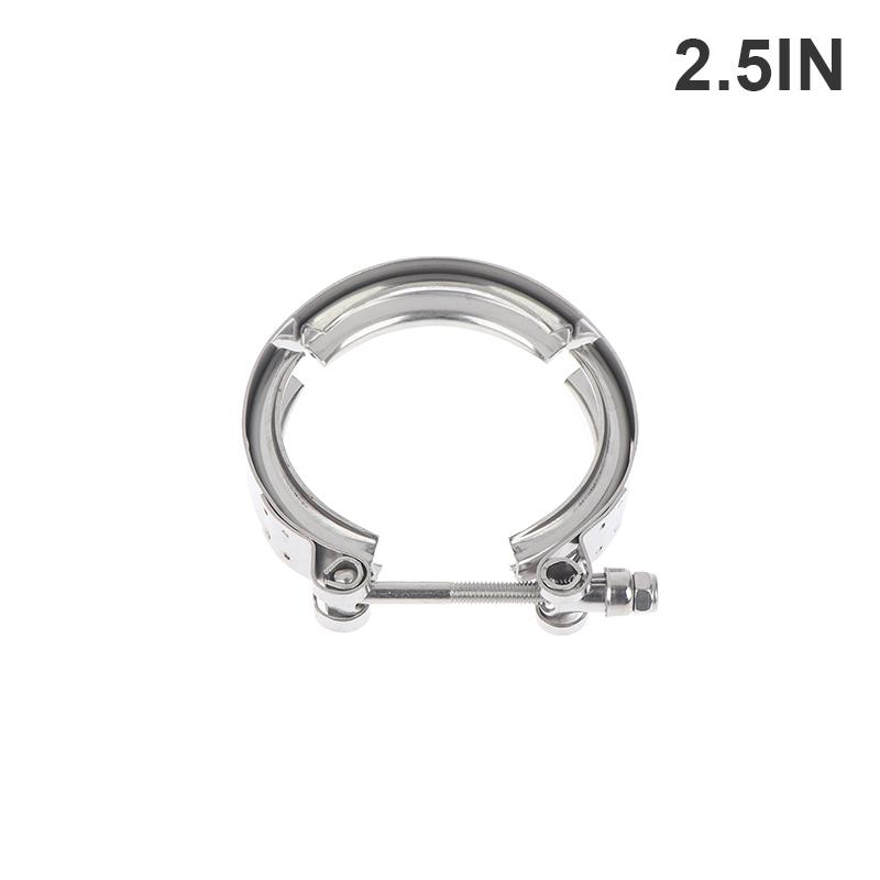 304 Stainless Steel 2-4 Inch Quick Release V Band Clamp Turbo Exhaust Pipe V-Band Clamp V Clamp Clip