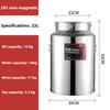 304 Stainless Steel Sealed Jar Food Grade Oil Barrel Milk Tea-leaf Transportation Barrel Wine Drum Sealed Tank