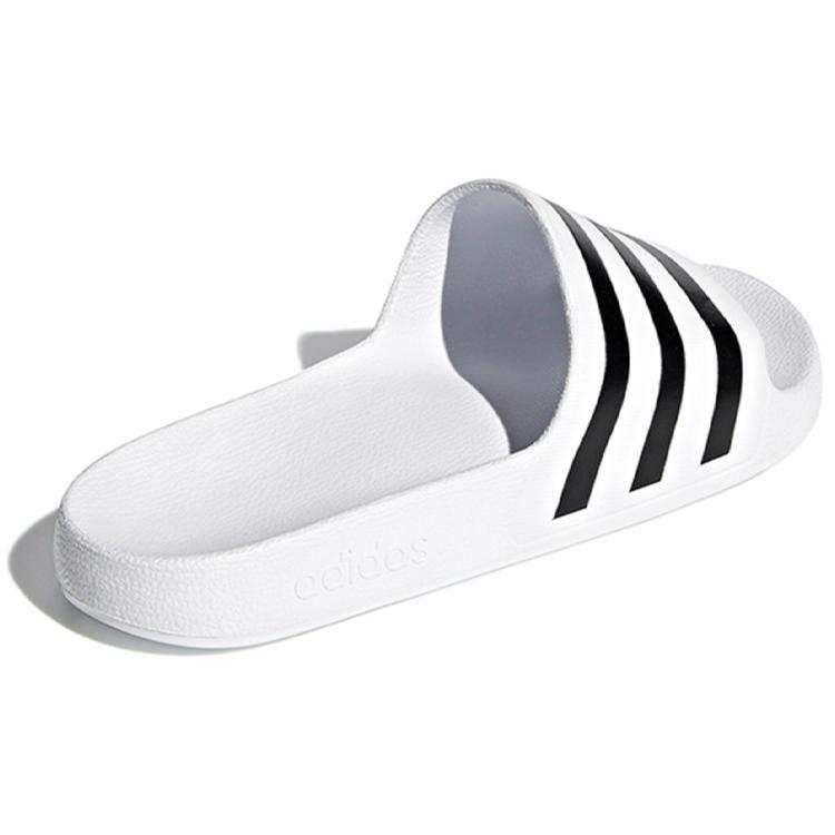 New Adidas Adilette Aqua Slides Cloud White F35539