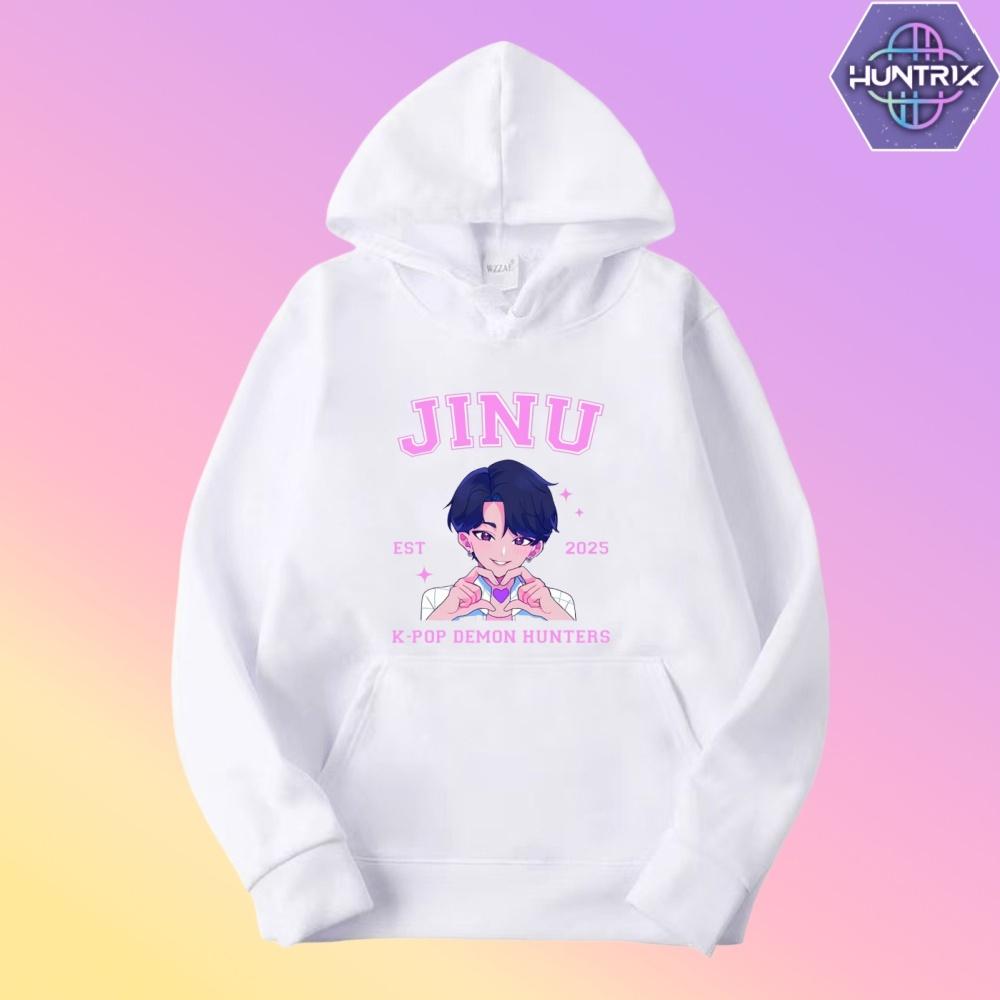 

Hot Anime Kpop Demon Hunter Cute Tiger Hoodie Anime Sweatshirt Harajuku Pullover Tops Streetwear Fans Gift 3XL