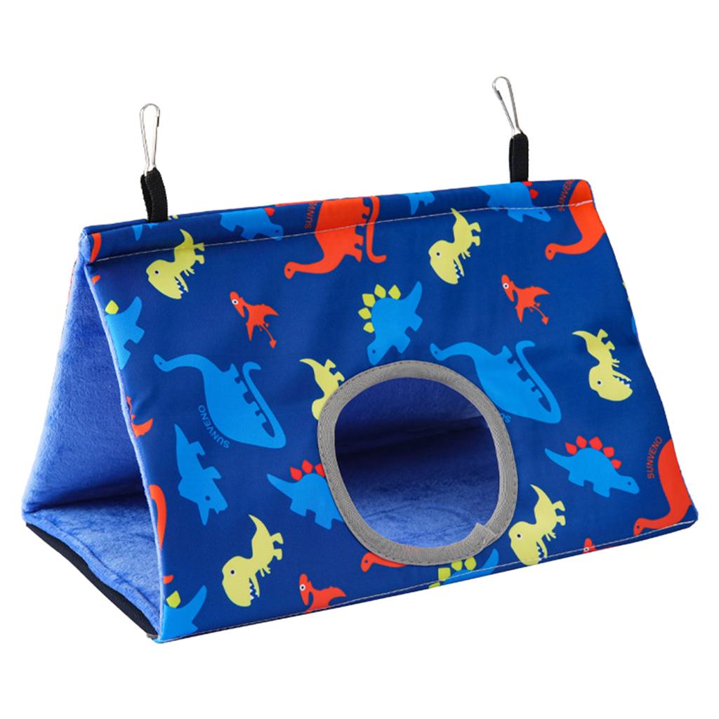 Colorful Bird Hammock Soft and Warm Bed for Resting Hiding Playing and Sleeping Convenient Hole Design for Easy Access