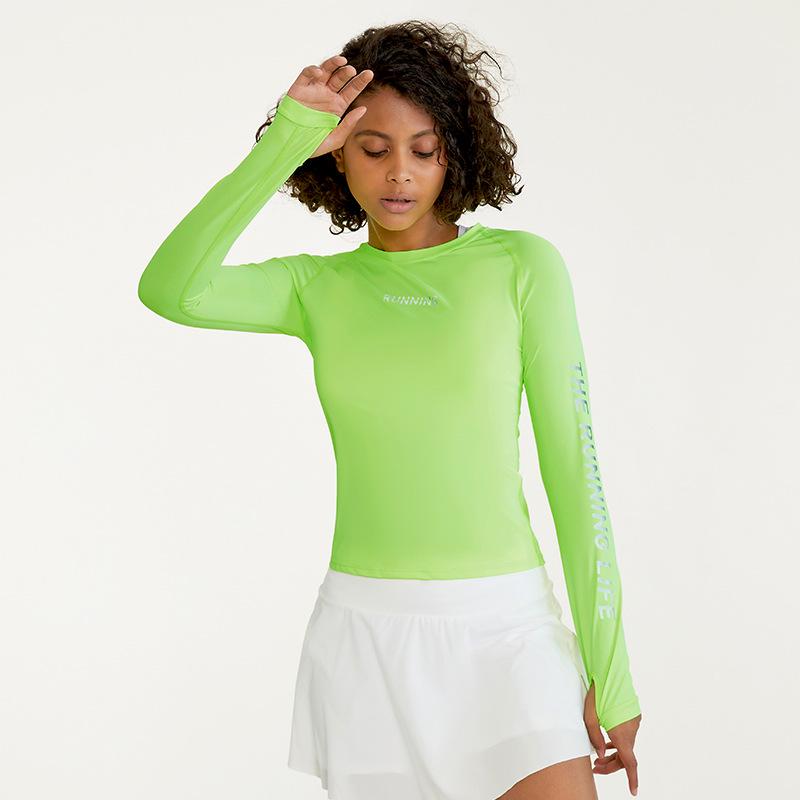 

Unisex Quick-Dry Long Sleeve Running & Yoga Top S (80-95 jin)