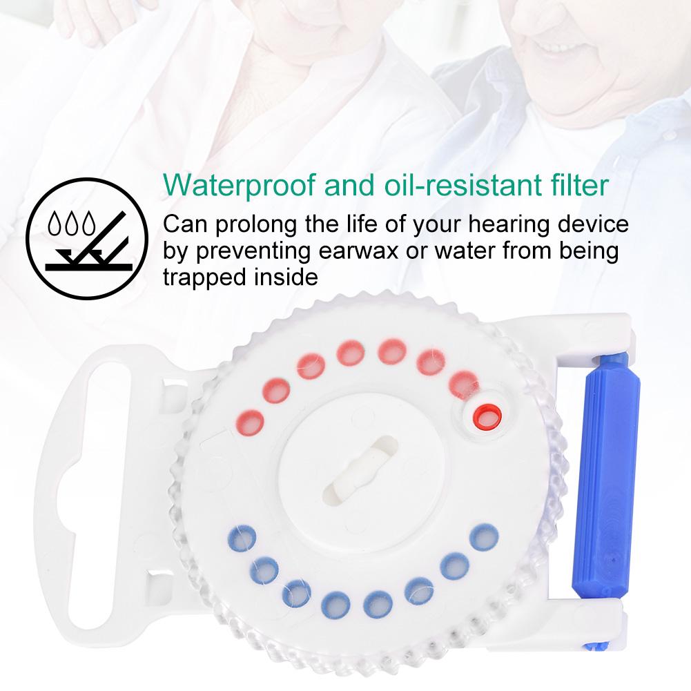 16 Pcs / Set Disposable Durable Hearing Aid Protection Earwax Guards Filters Hearing Assistance
