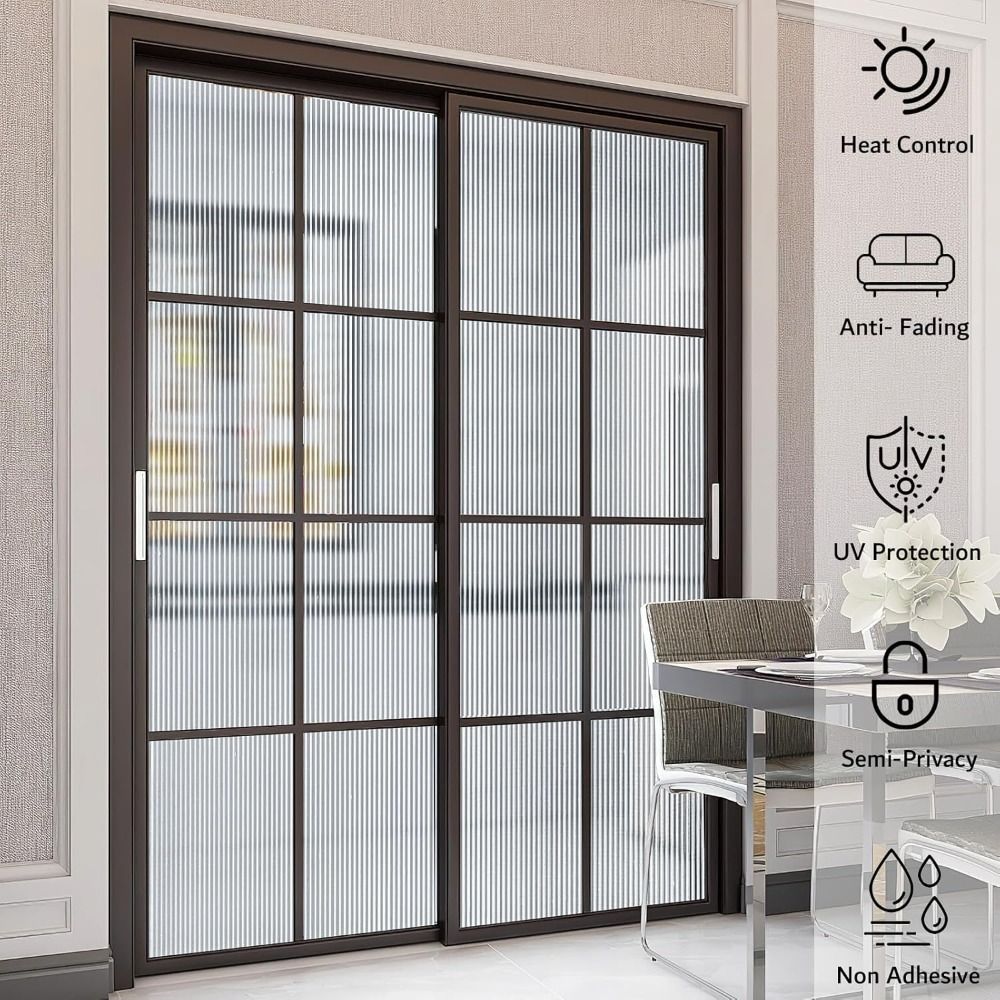 Static Cling Glass Window Film Frosted Frosted Glass Stickers New Window Film  Glass Windows