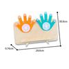Children Montessori Style Playthings Wooden Finger Numbers Math Toy Kids Counting Early Educational Learning Playthings Toddlers Intelligence Games