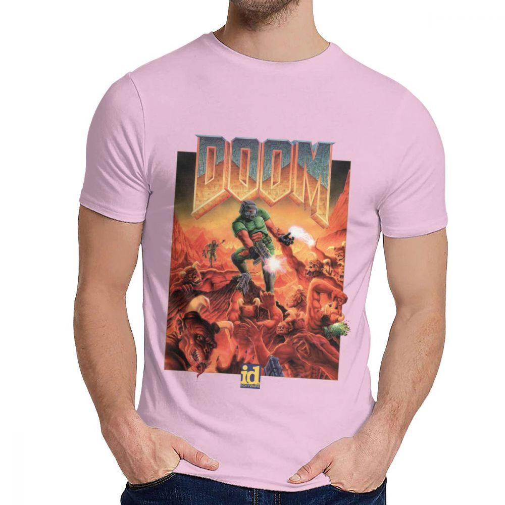 Picture Custom Doom Ii Hell On Earth 1994 T Shirt For Male Summer Cool Man 100