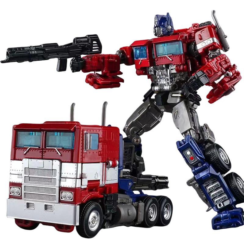 Transformationsspielzeug Roboterfigur Filmklassiker Autobot Commander Doppelschwertwaffe Kindergeburtstagsgeschenk