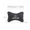 1 Stück Auto-Kopfstütze Auto Atmungsaktives Sitz-Nackenkissen Zubehör Für Lexus LS LC IS350 ES300 GS350 CT200h GX460 LX570 RX500h NX300