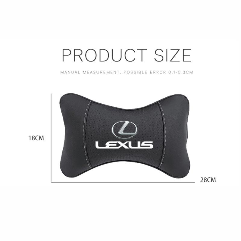 1 Stück Auto-Kopfstütze Auto Atmungsaktives Sitz-Nackenkissen Zubehör Für Lexus LS LC IS350 ES300 GS350 CT200h GX460 LX570 RX500h NX300