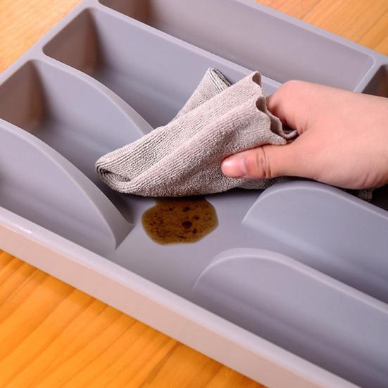 Multi-Compartment Cutlery Drawer Organizer