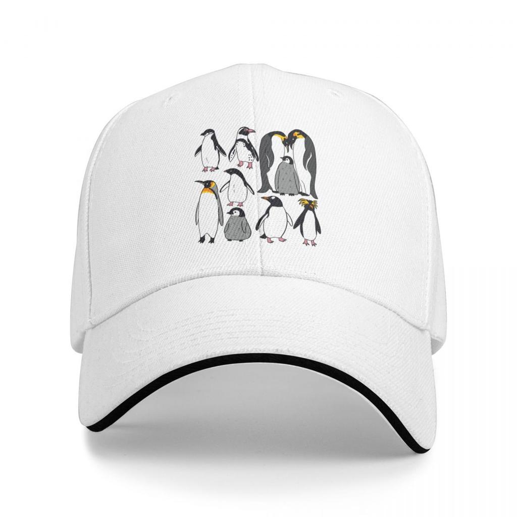 Cute penguin pattern Baseball Cap Hat Man Luxury Bobble Mens s Womens