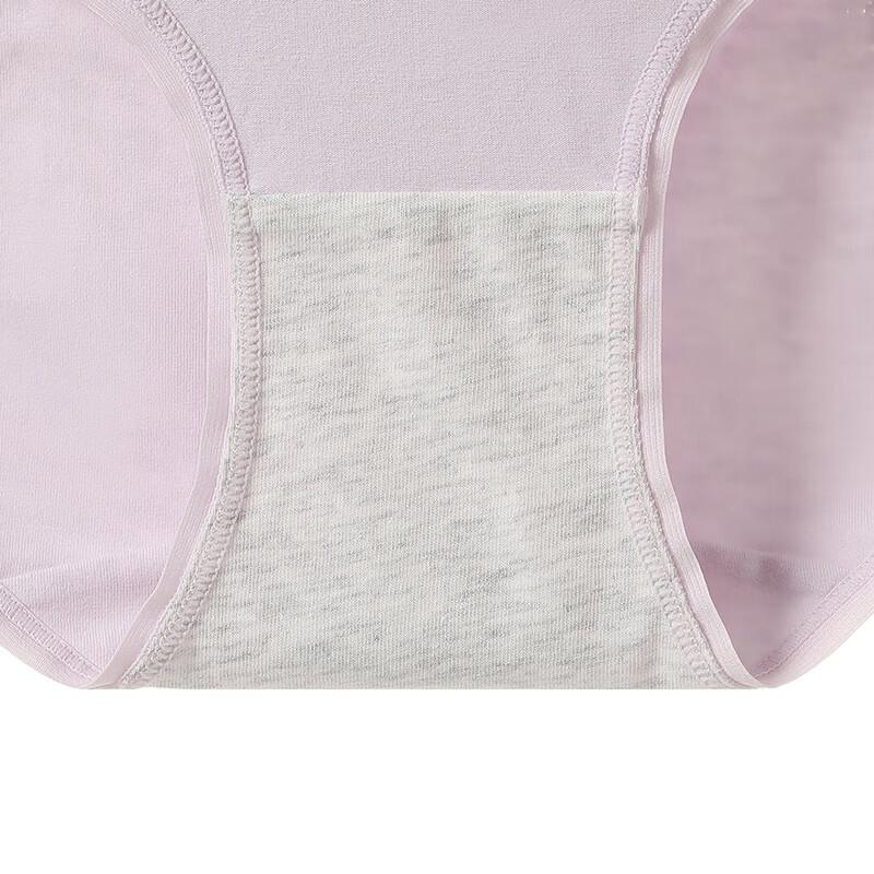 Fenteng Ke'an Women's High-Waist Pure Cotton Antibacterial Period Briefs (2-Pack)