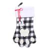 Christmas Stocking Dog Paw Xmas Tree Gift Bag Candy Pouch Ornament 46x27cm