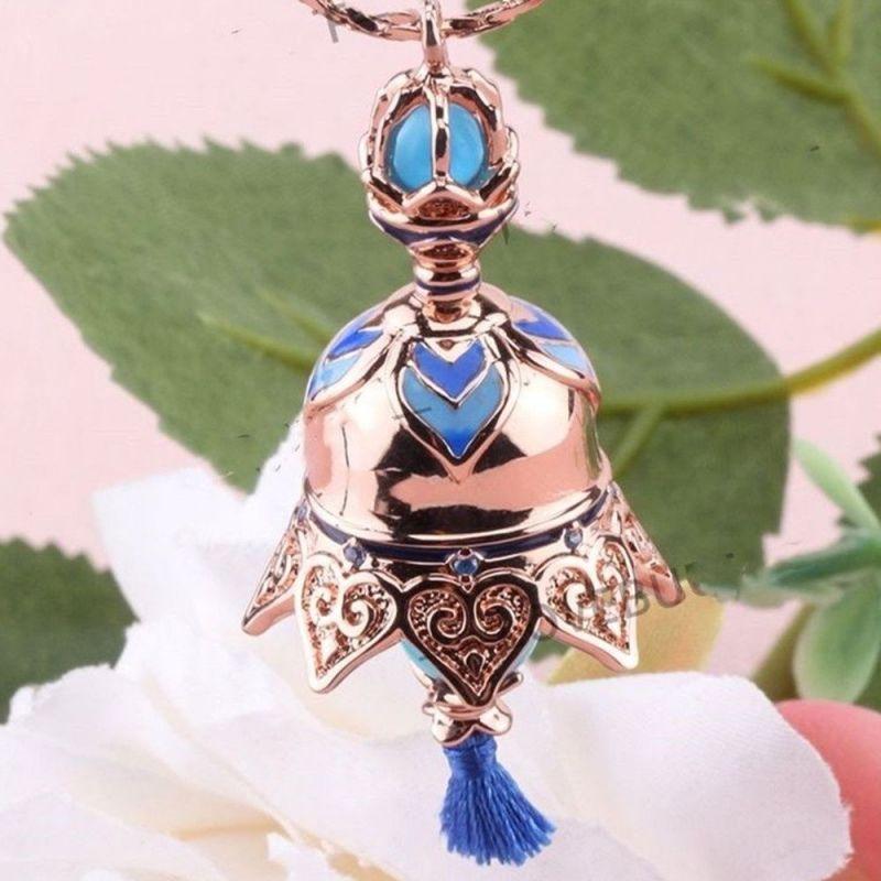Anime Game Genshin Impact Scaramouche Cosplay Necklace Wanderer Balladeer Unisex Kunikuzushi Small Bell Party Pendant Jewelry
