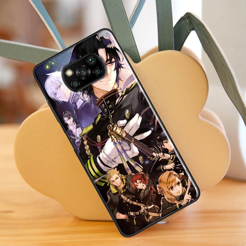 Guren Ichinose Owari No Seraph For POCO X3 Pro X3 GT F3 M3 M4 Pro Case For Xiaomi Mi 11 Lite Mi 11T Pro 10T Back Cover