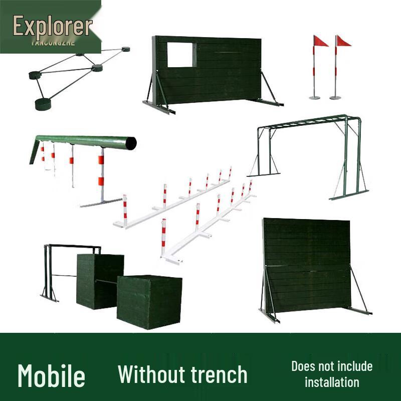 Explorer 400m Mobile Obstacle Course Training Set