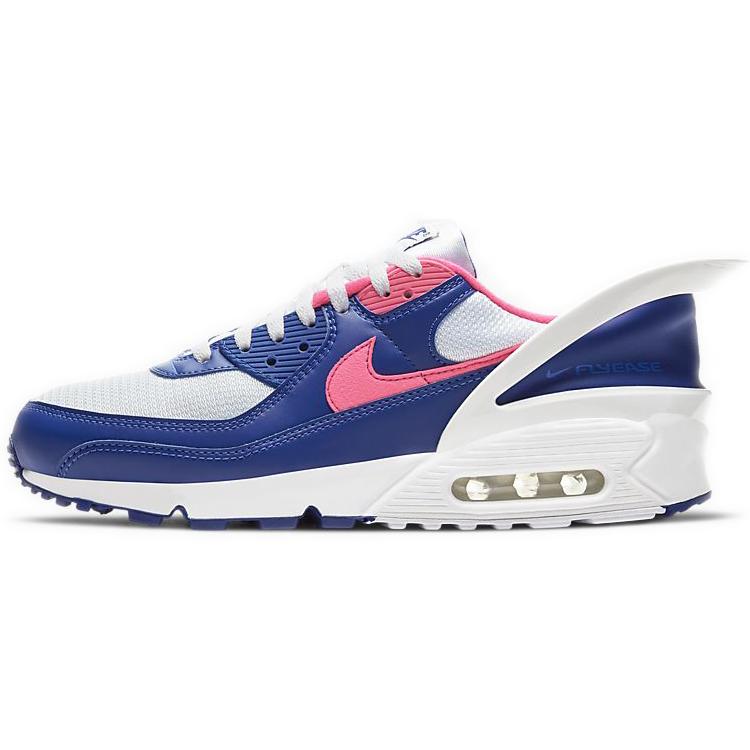 

новые Nike Air Max 90 Flyease Deep Royal Blue Hyper Pink 41