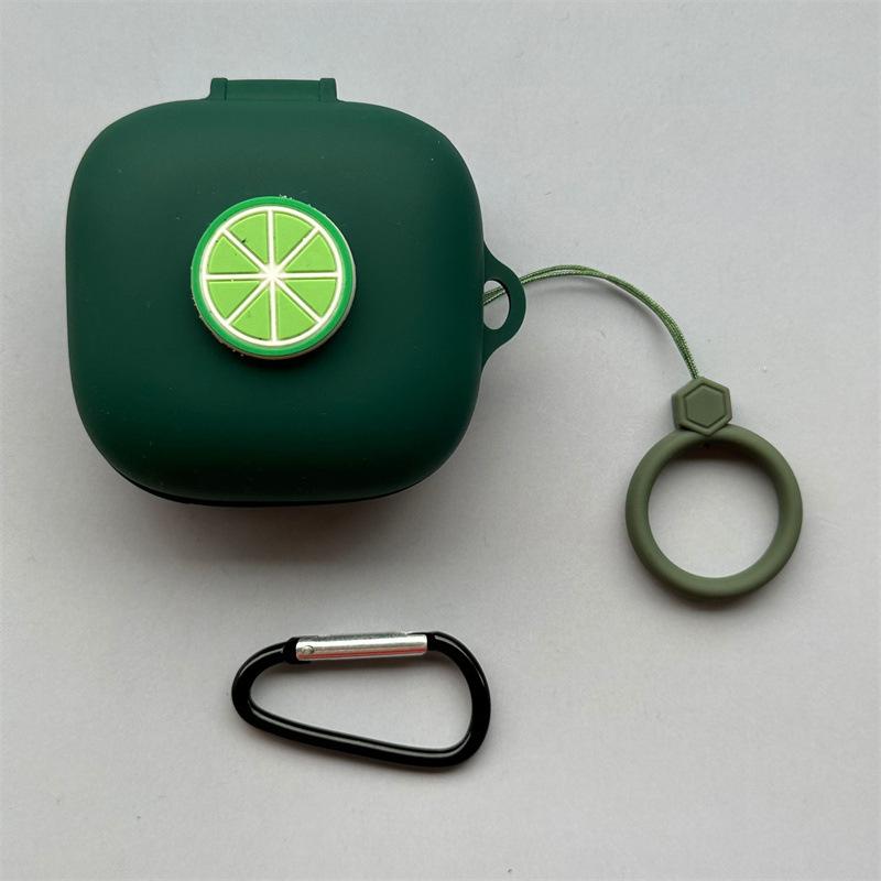 Suitable for Honor Earbuds X9 Bluetooth Headset Case Earbuds 1i Fruit Silicone Soft Case