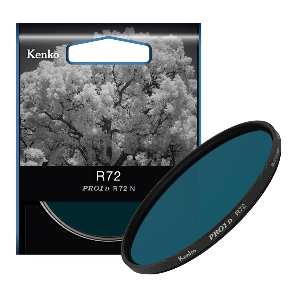 Kenko PRO1D R72 N 55mm Infrared Transmittance Filter for Digital Blocks UV To Visible Made In 007051 Cameras, Light, Japan,