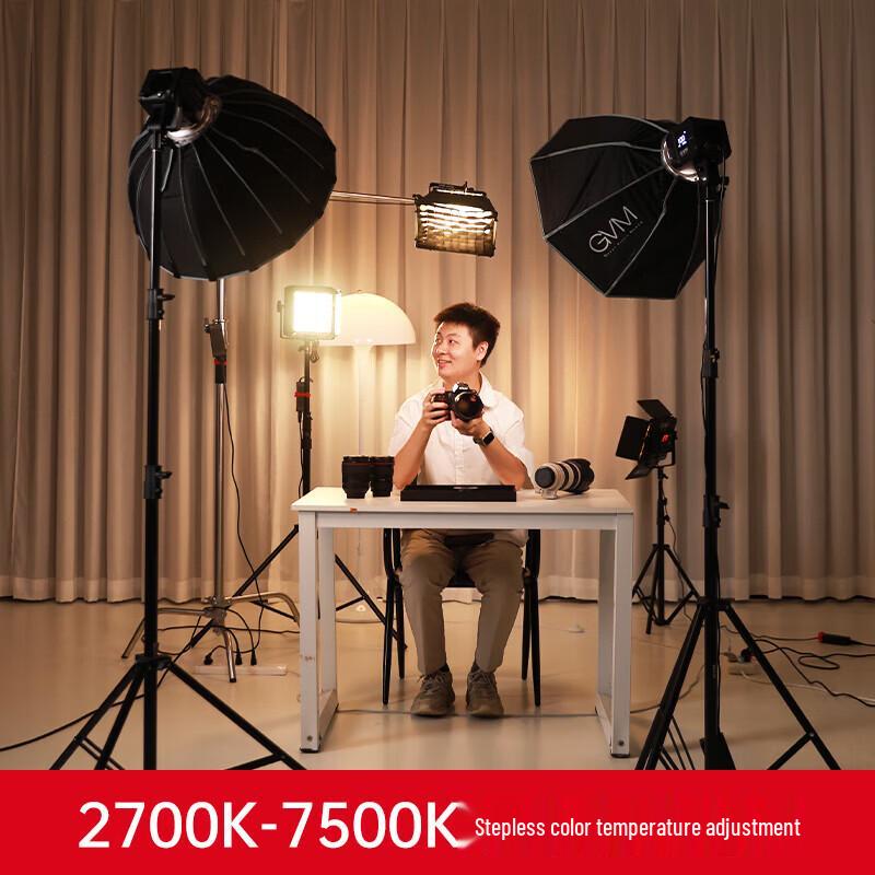 GVM 80W LED Photography Video Fill Light