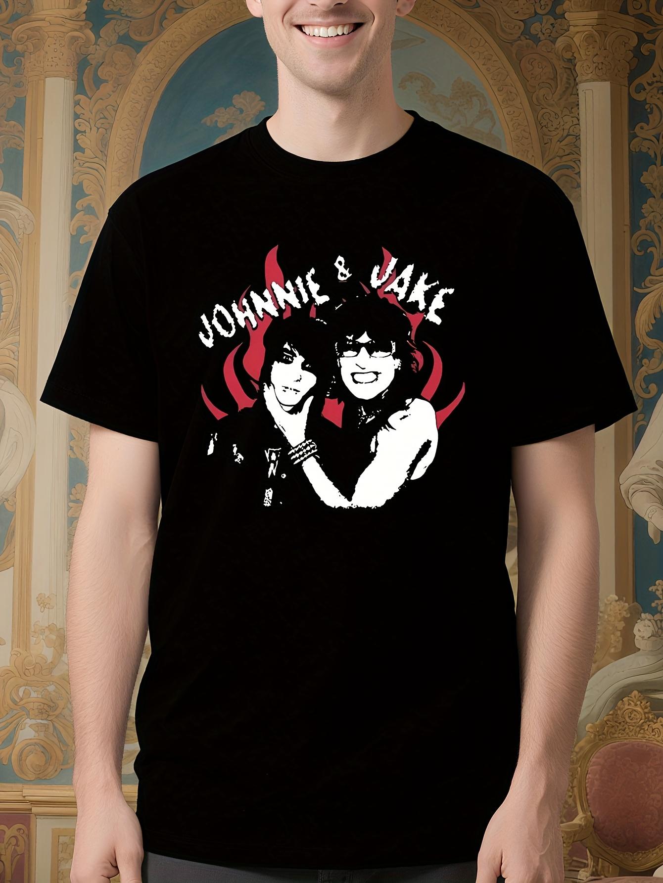 Jake and Johnnie Comedy Duo Graphic Tshirt - Vintage Hip ... S