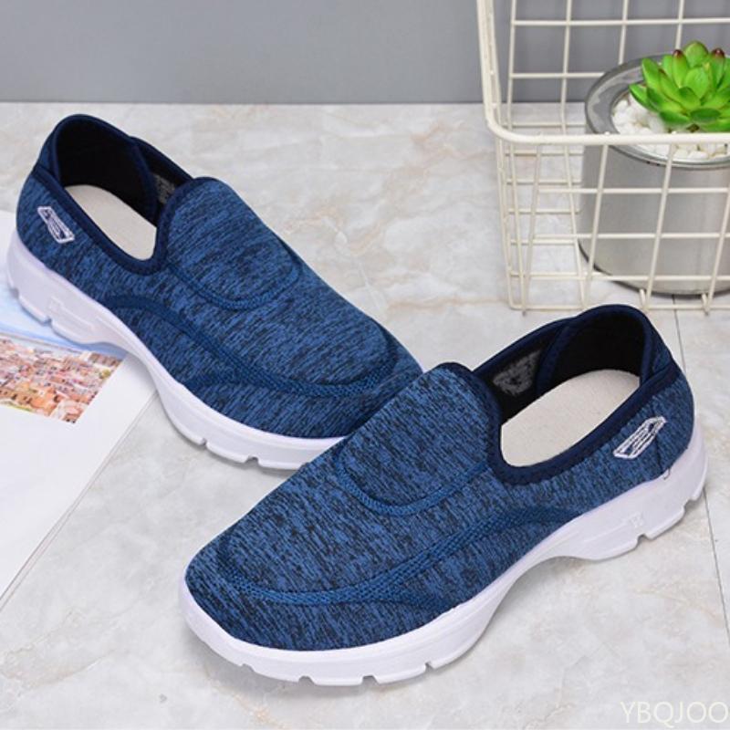 Large Size Autumn Fashion Breathable Casual Comfortable Women's Shoes Outdoor Lightweight Flat Bottom Women's Sports Shoes