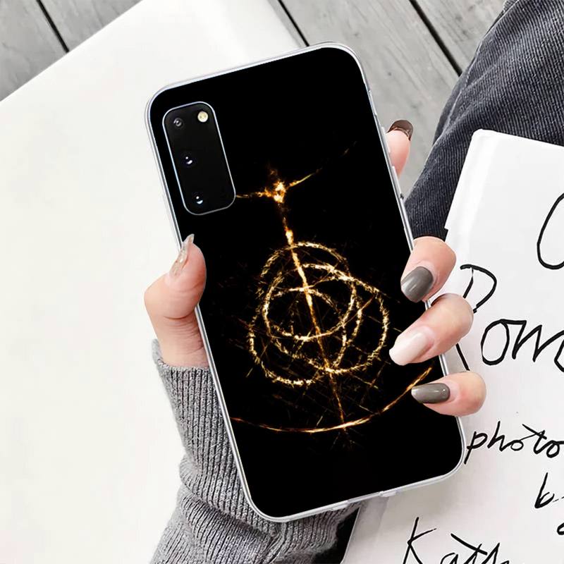 

Чехол для телефона Elden Ring для Samsung Galaxy S9 S10 Plus S10E S20FE A71 A51 A21S прозрачный силиконовый прозрачный чехол для телефона Note 20 ultra