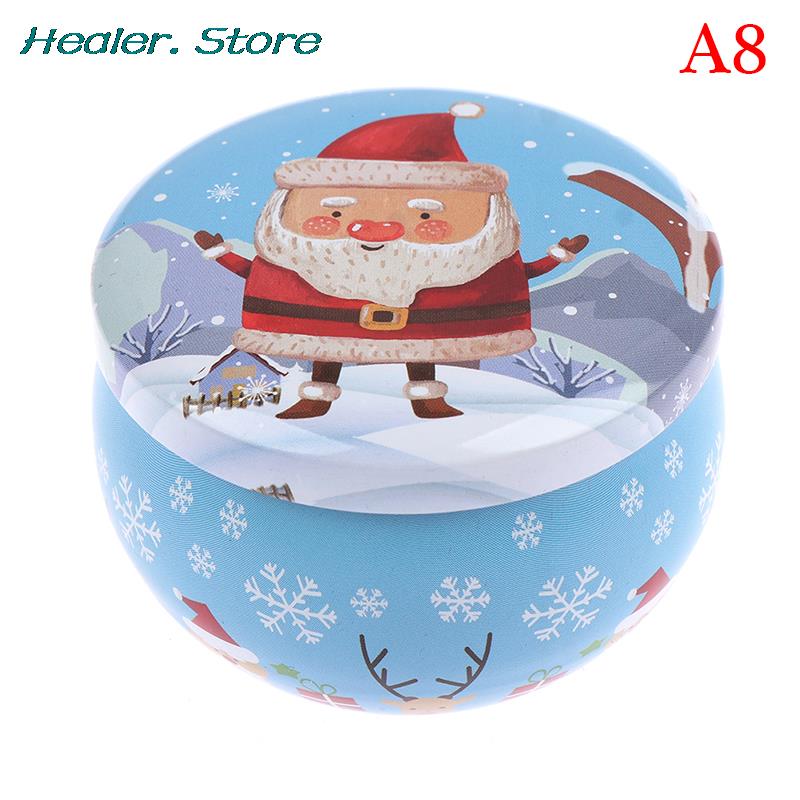 Christmas Candle Tin Jars DIY Candle Making kit Holder Storage case for Dry Storage Spices Camping  Party Favor Sweets Gifts