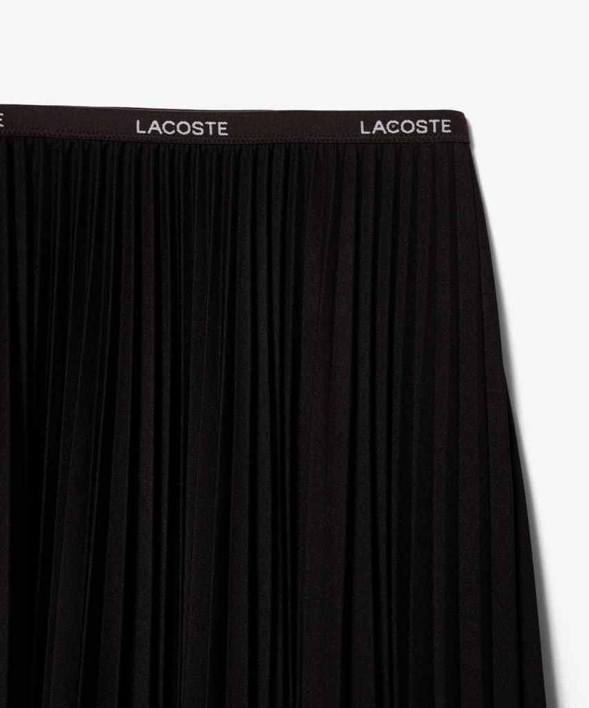 Lacoste Women'S Essential Long Pleated Skirt Jf1402-56G 3La