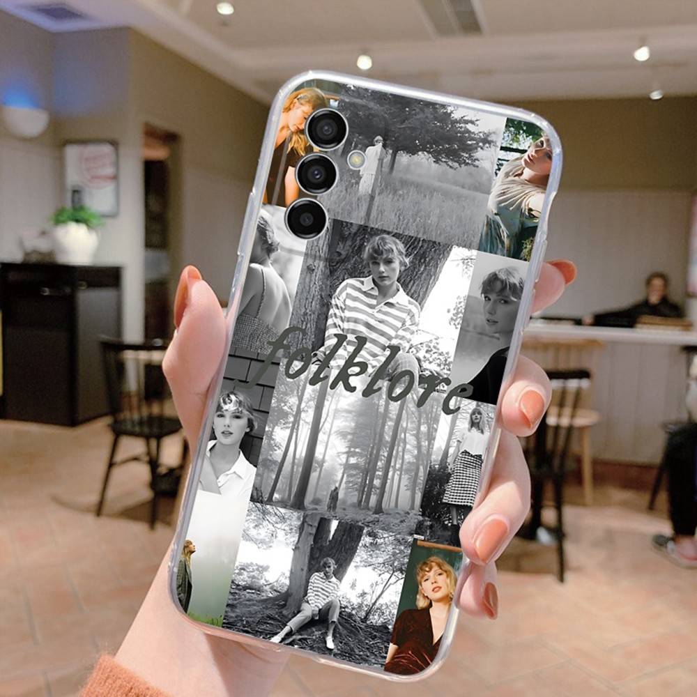 

F-Folklore Phone Case For Samsung S24,30,21,22,23,20 FE,lite,PIus,Ultra,5G,Note,9,10 Transparent Cover SamsungS30Ultra5G