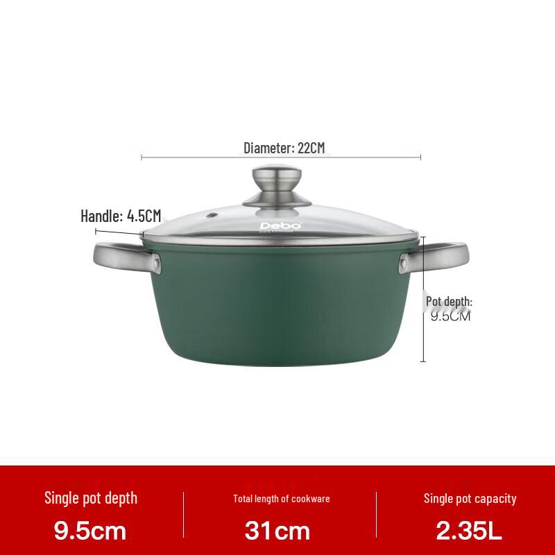 Debaup Verner 22cm Non-stick Soup Pot