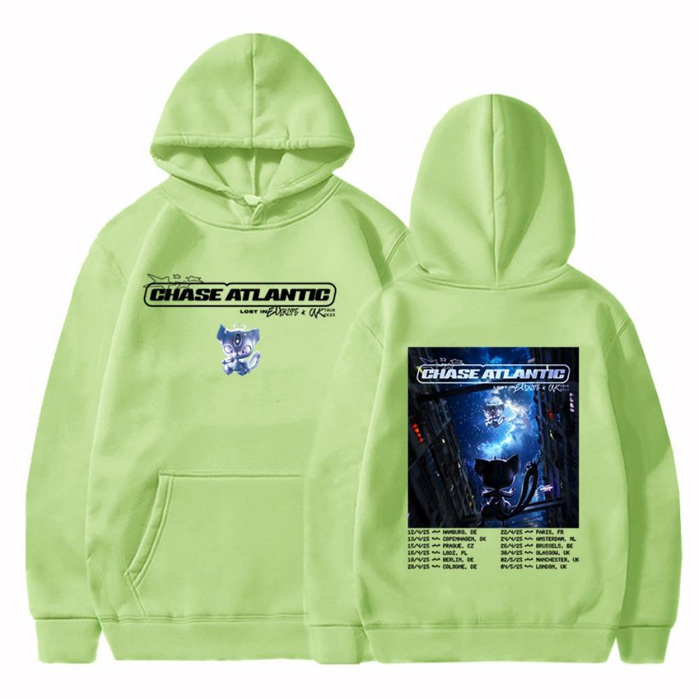 2025 Men's and Women's Rock Band Hooded Sweatshirt Casual and Comfortable Polar Winter Long Sleeved Hooded Sweater