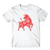 Year of the Ox Shirt. On Black or White Soft Cotton Premium Shirt. Chinese New Year Tee. Comfy!