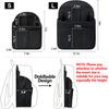 Backpack Organizer Insert Liner Hanging Travel Bag In Bag with Many Pockets