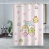Bathroom Thickened Waterproof Curtain Mildew Proof Shower Curtain Shower Partition Curtain Shower Curtain Bathroom Curtain Free Perforation
