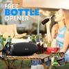 120W MAX 70W RMS Bluetooth Speaker with Deep IPX6 Waterproof and Dustproof Wireless High Portable Wireless Outdoor 42 Hours Continuous Call Power