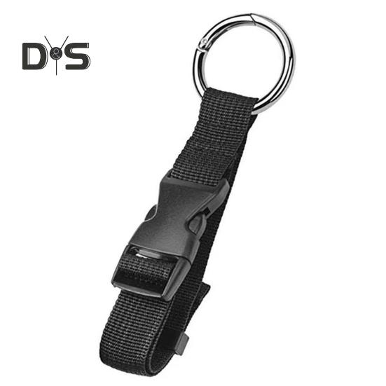 1/2 Peças Cinta de Bagagem Ajustável Porta-Casaco Suporte Pesado Mala Bagagem Conector Cinta Viagem Transporte Cinta com Ganchos de Anel Fivela Viagem