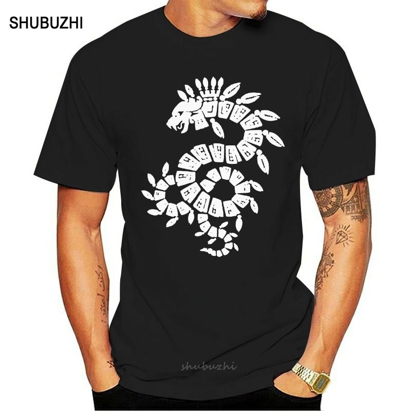 QUETZALCOATL AZTECS GOD T Shirt Men Cotton Tshirt Summer Brand Teeshirt Euro Size
