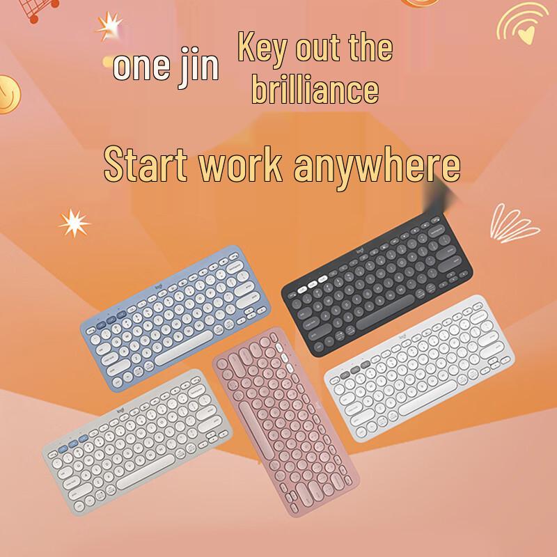Logitech K390 Ultra-Thin Portable Wireless Bluetooth Keyboard