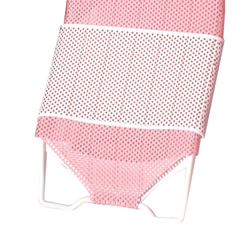 Universale Baby-Badewannen-Netzständer, verstellbar, Rosa, rutschfest