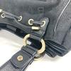 Bvlgari Logo Mania Bag Shoulder Bag Tote Bag Leather/Canvas Black/GoldHardware