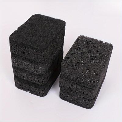 5/12 Peças Esponjas de Limpeza de Cozinha Antiaderentes Extra Fortes, Sem Óleo - Ótimas para Manchas Difíceis em Utensílios de Cozinha E Churrasqueiras Externas