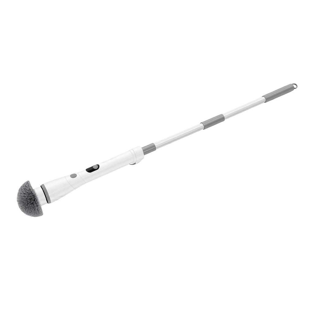 Electric Cleaning Brush Long Handle Multifunctional Extendable Cordless Rainproof Home Floor Kitchen Bathroom Cleaner