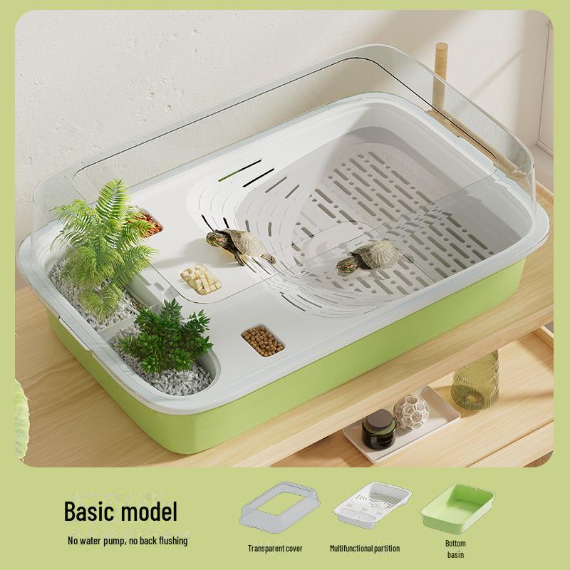 "Schildkrötenbecken": Heim-Landschaftsbau Öko-Aquarium für kleine/mittelgroße Schildkröten - Ideal für Balkon und Wohnzimmer"