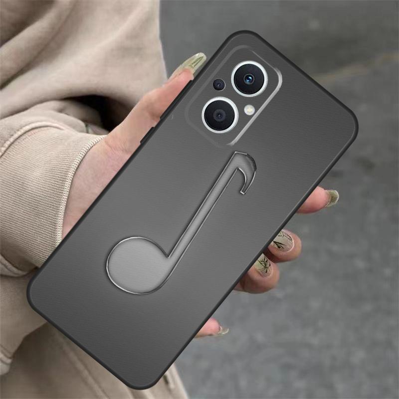 Treble Clef Music Note Case For OPPO Reno 14 10 11 12 13 Pro 11F 12F 13F 14F 7 8 Lite OPPO Find X9 X8 X5 Pro Cover