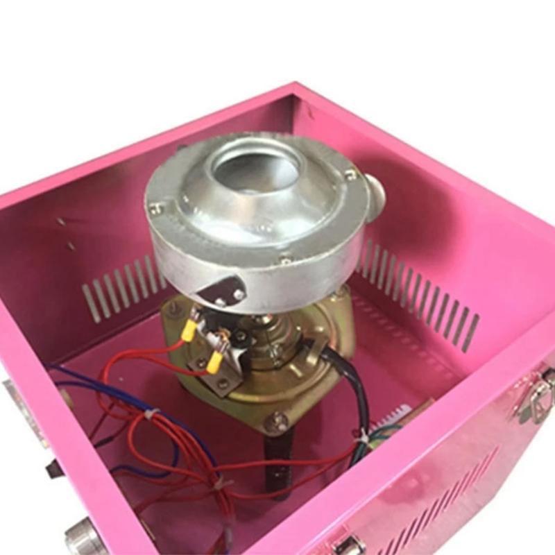 Cotton Sugar Spinning Head Replacement Easy Installation Stainless Steel Cotton Sugar Machine Accessory for Cotton Sugar