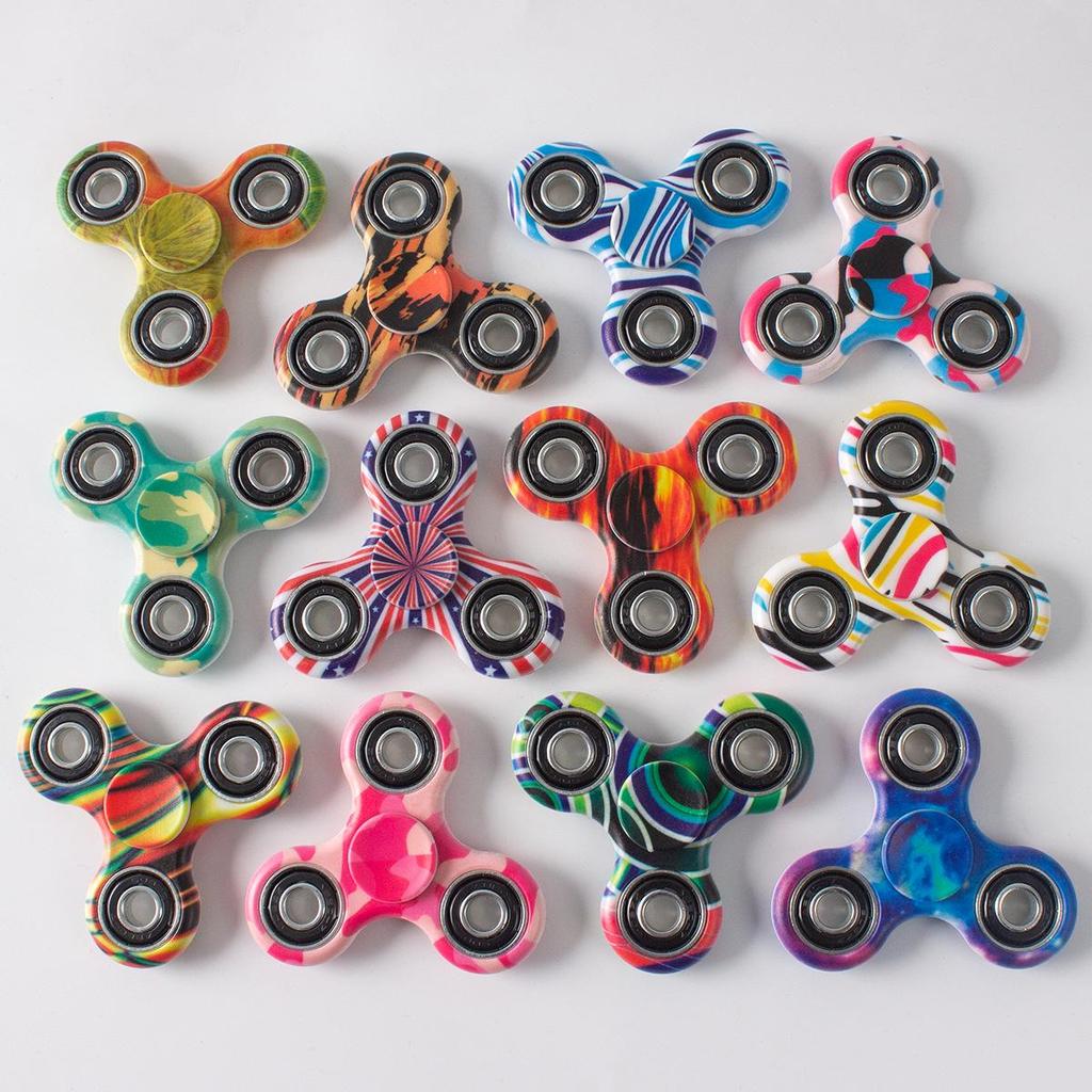 Colorful Fingertip Spinner Decompression Toy - Hand Spinner for Stress Relief and Fun