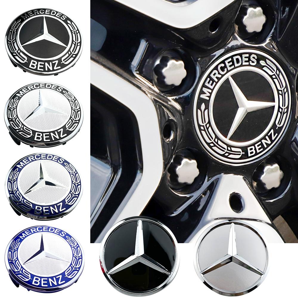 2026 New 20pcs 75mm Car Wheel Center Hub Cap Badge Cover Mercedes Benz Amg A C GLC GLA W205 W204 W203 W212 W211 W213 W210 A1714000025 DK1 T1